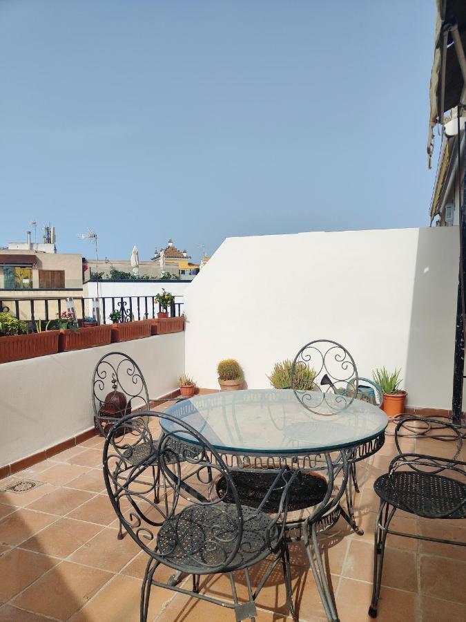 Lovely 1-Bedroom Loft With Terrace. Amazing View. Sevilla Exteriér fotografie